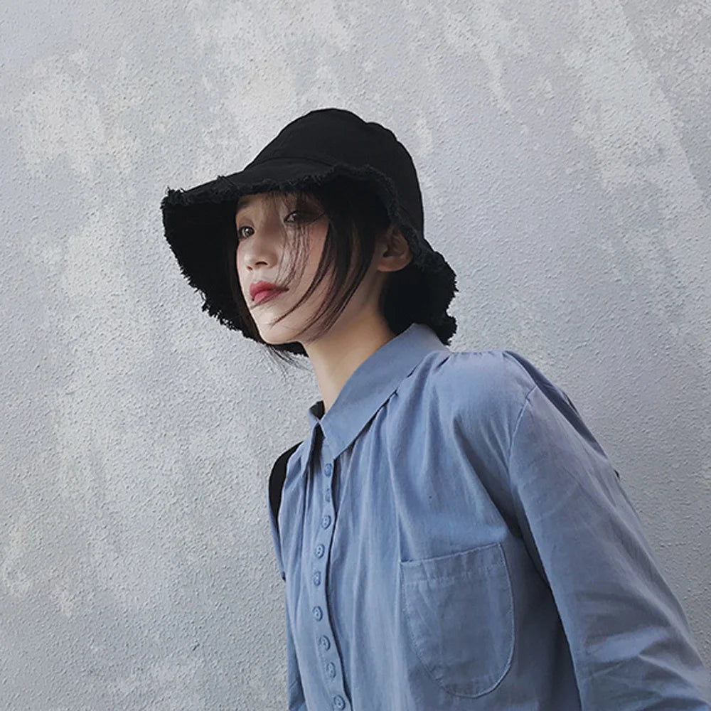 Unisex Foldable Wide Brim Bucket Hat – UV Sun Protection Cap Wide Brim Bucket Hat P3