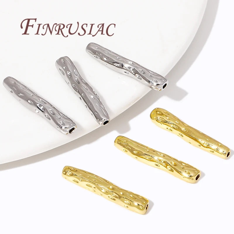 18K Gold Plated Irregular Brass Beads – DIY Jewelry Making Jewelry Making Beads P3