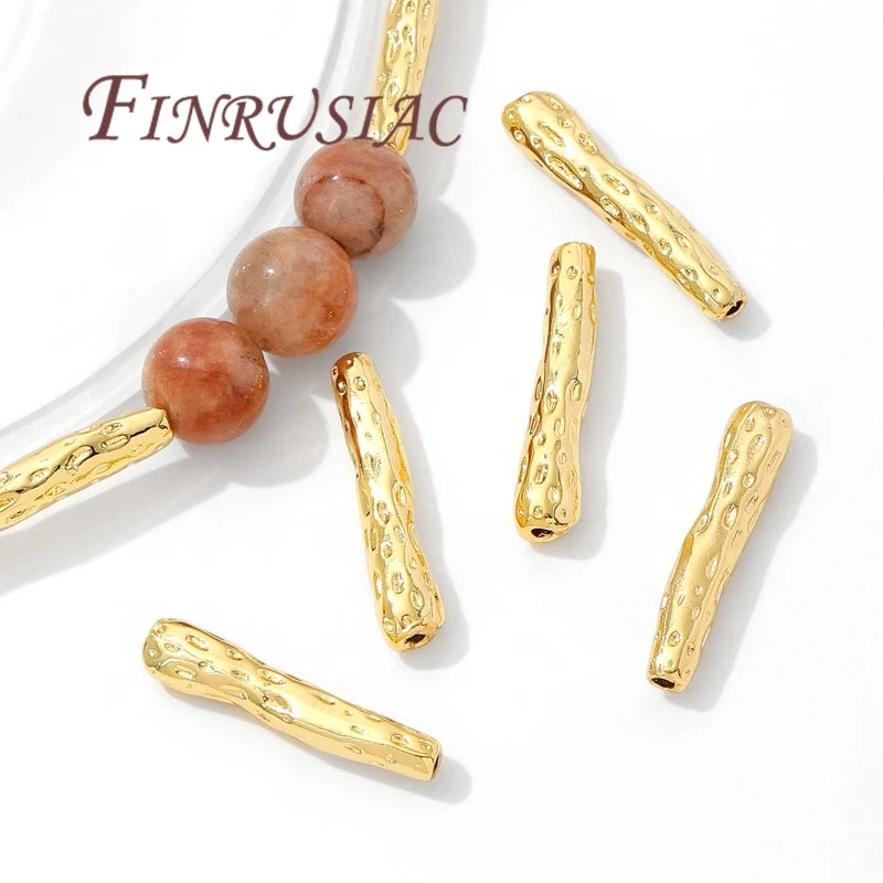 18K Gold Plated Spacer Beads – DIY Bracelet & Necklace Findings Jewelry Spacer Beads P3