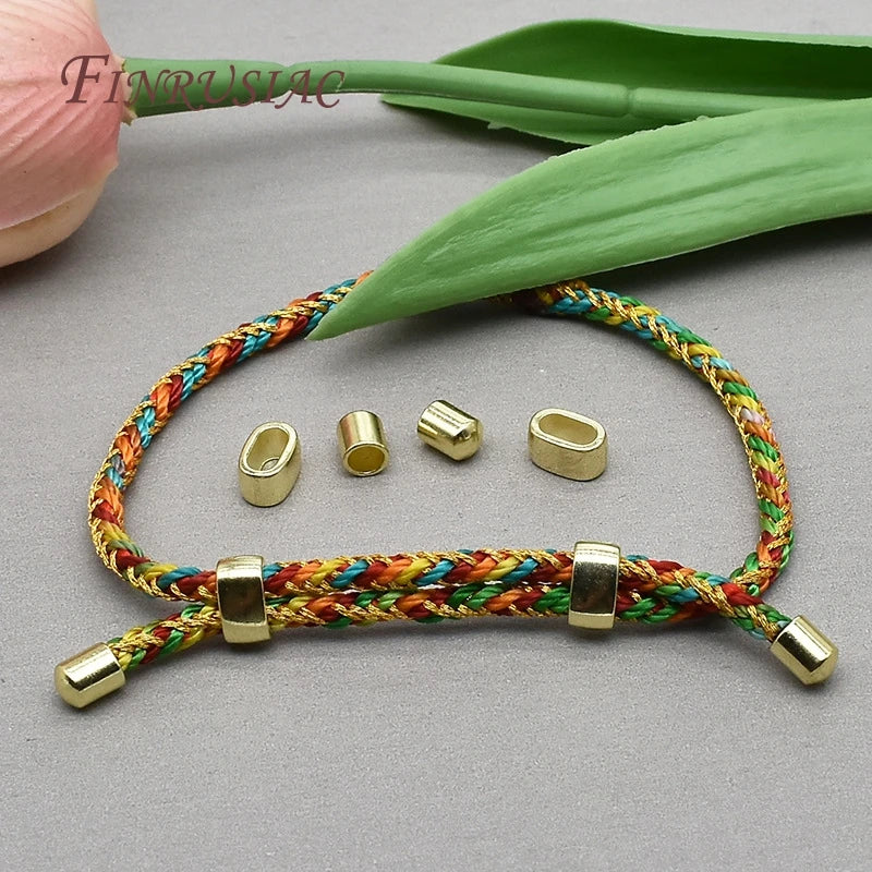 18K Gold Plated Leather Cord End Cap Clasp Findings – DIY Jewelry Findings P3