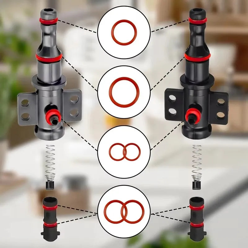 Silicone O-Ring Seal Kit for Saeco Gaggia Spidem Coffee Machines Coffee Machine Parts P3