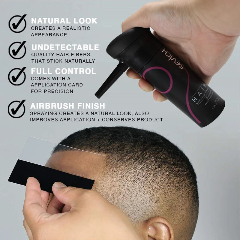 SEVICH Keratin Hair Building Fiber Set – Fuller Hair in Seconds Hair Building Fibers P3