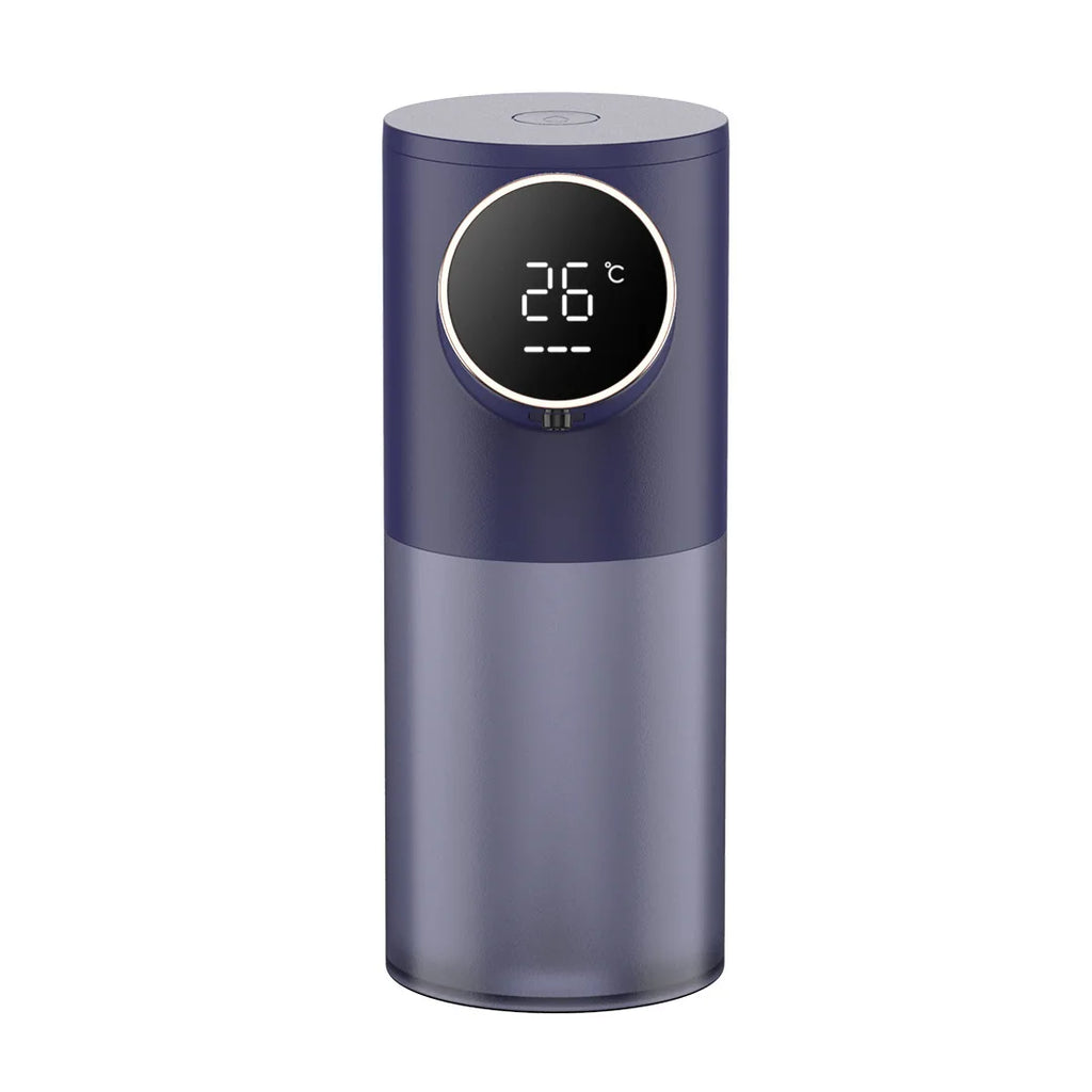 Touchless Foam Soap Dispenser 320ml | USB-C Rechargeable Display Soap Dispenser P3 USB-Dark blue