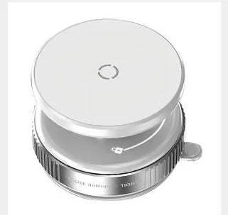 Magnetic Car Phone Holder | 360° Rotation & Vacuum Suction Car Phone Mount P3 white1