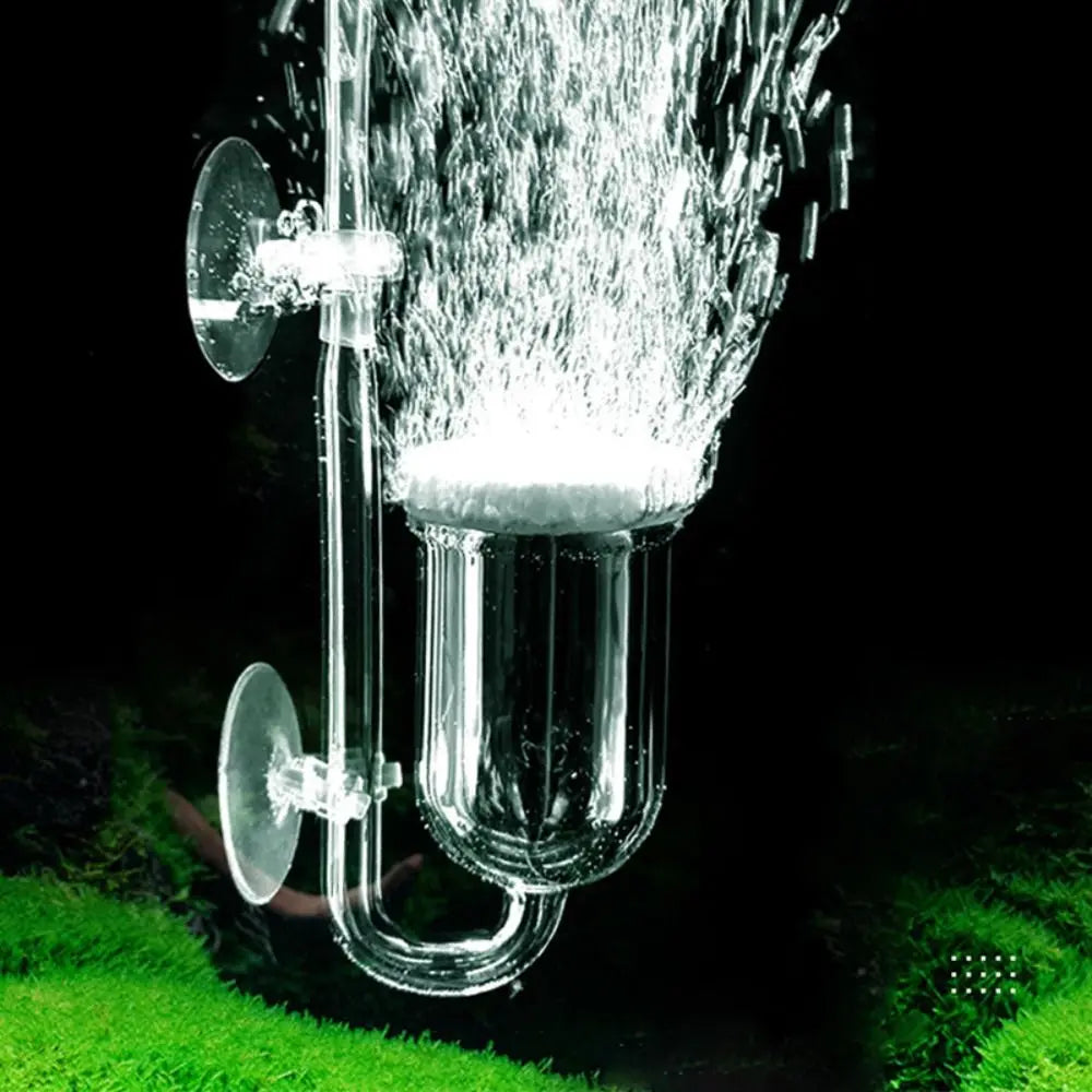 Glass CO2 Diffuser Atomizer for Planted Aquarium Tanks Aquarium CO2 Diffuser P3