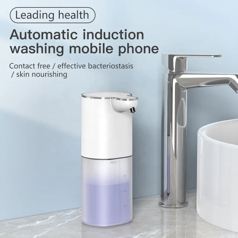 400ml Touchless Foam Soap Dispenser – Auto Wall Mount White Foam Soap Dispenser P3