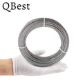 3mm 304 Stainless Steel Wire Rope 7x7 – 20M 30M 50M Cable Stainless Steel Wire Rope P3 7X7-3mm 30M