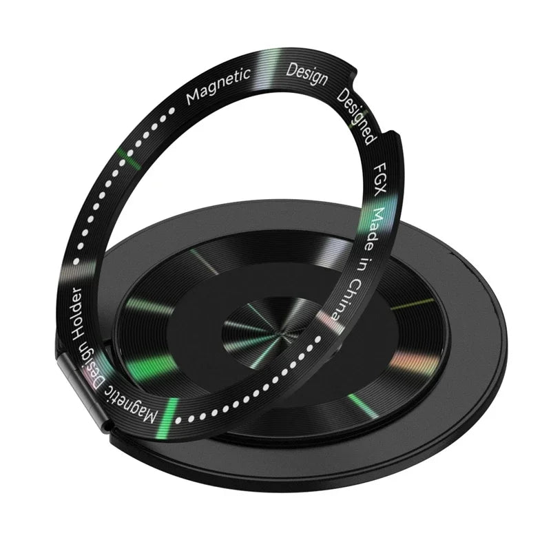 360° Rotating Magnetic Phone Ring Holder | Universal Adhesive Phone Ring Holder P3 BK