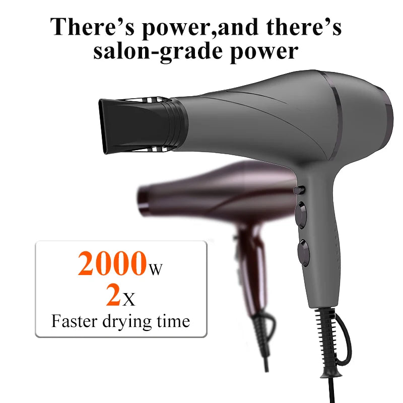 Professional Salon Hair Dryer 2200W Far-Infrared Anion Low Noise Professional Hair Dryer P3