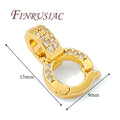 18K Gold Plated Necklace Bail Clasp – DIY Pendant Connector Jewelry Bail Clasp P3 18K Gold Plated 2 pieces