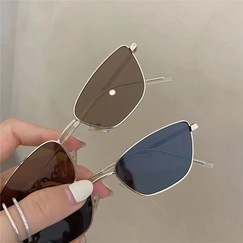 Retro Cat-Eye Sunglasses Women – UV Protection Metal Frame Cat-Eye Sunglasses P3