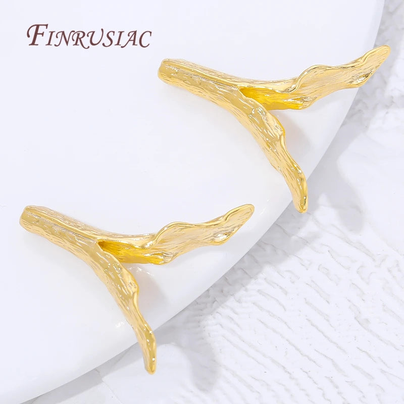 18K Gold Plated Twig Branch Bead Caps – DIY Jewelry Findings Jewelry Bead Caps P3