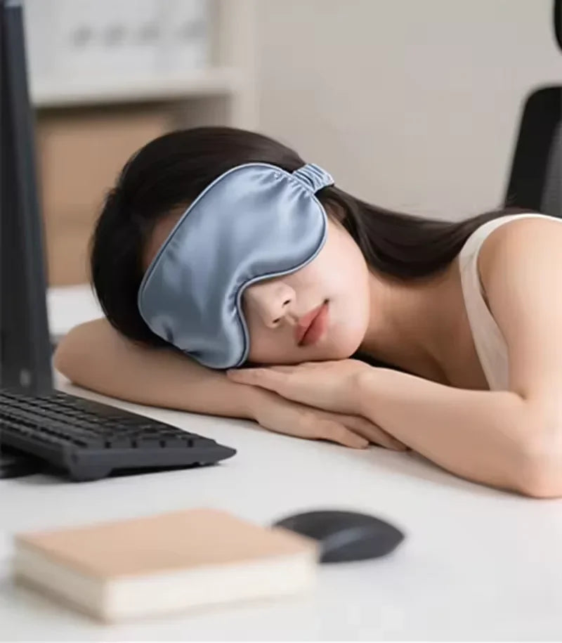 Double-Sided Silk Sleep Eye Mask – Light-Blocking Eyeshade Silk Sleep Mask P3