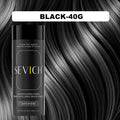 SEVICH Hair Building Fibers Powder – Waterproof & Long Lasting Hair Building Fibers P3 Black 40g