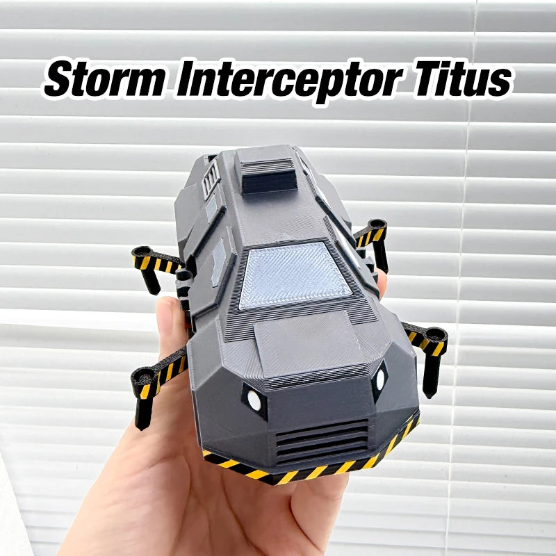 TIV2 Storm Chaser Tornado Intercept Vehicle Desktop Model Collectible Vehicle Model P3 Titus