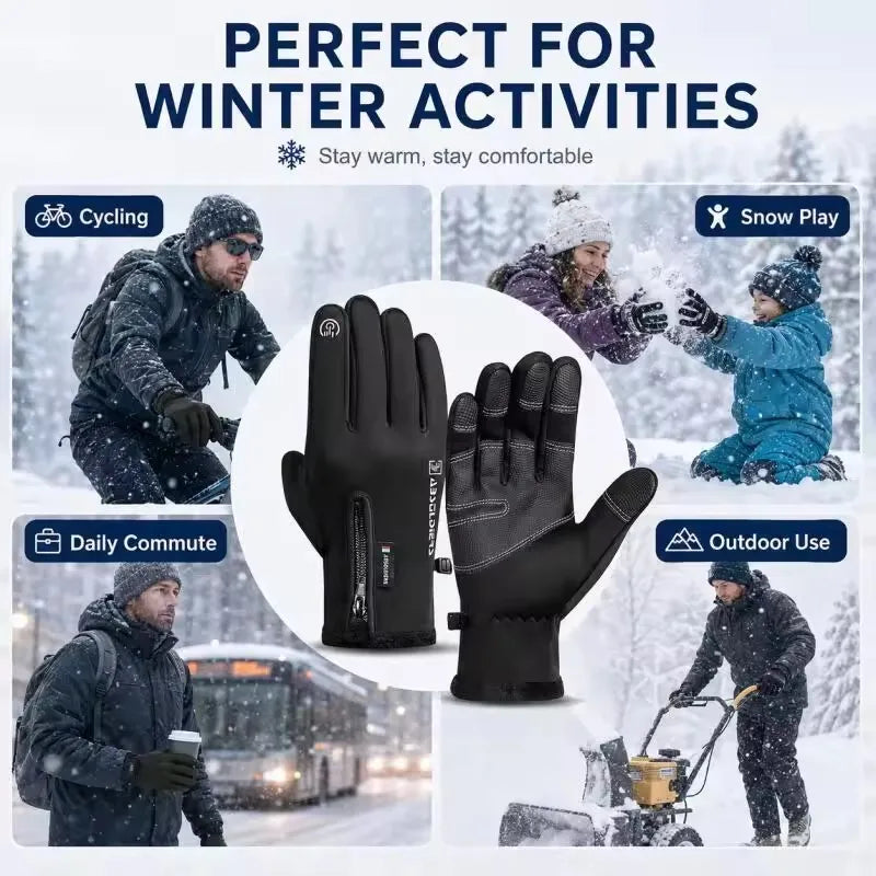 Winter Waterproof Thermal Touch Screen Gloves | Sports & Hiking Winter Sports Gloves P3