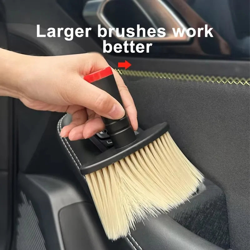 Car Interior Detailing Brush – Long Handle Air Vent Duster Car Detailing Brush P3