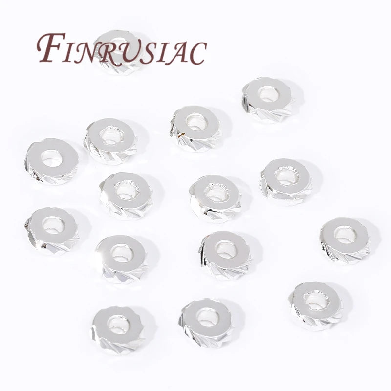 18K Gold Plated Spacer Beads 3mm–8mm | DIY Jewelry Making Jewelry Spacer Beads P3