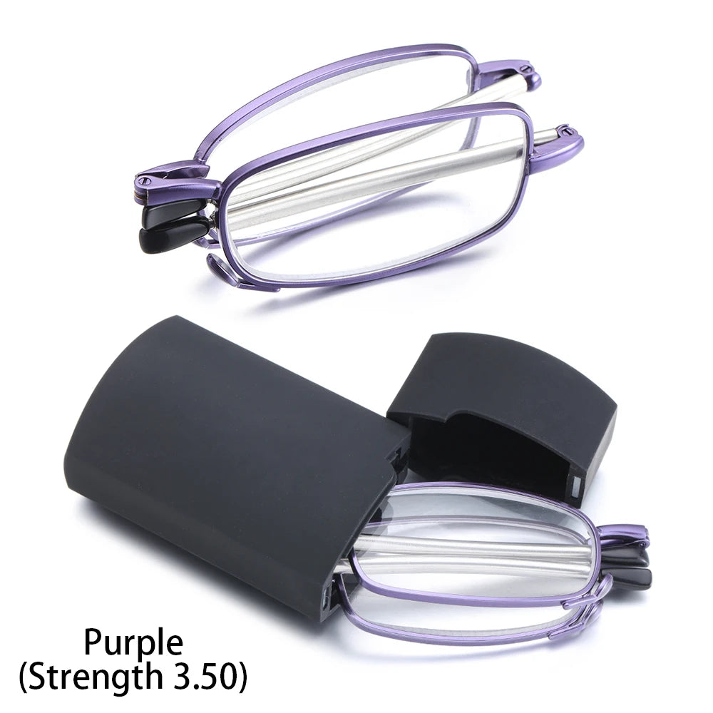 KLASSNUM Folding Reading Glasses +1.0–+4.0 | Unisex with Case