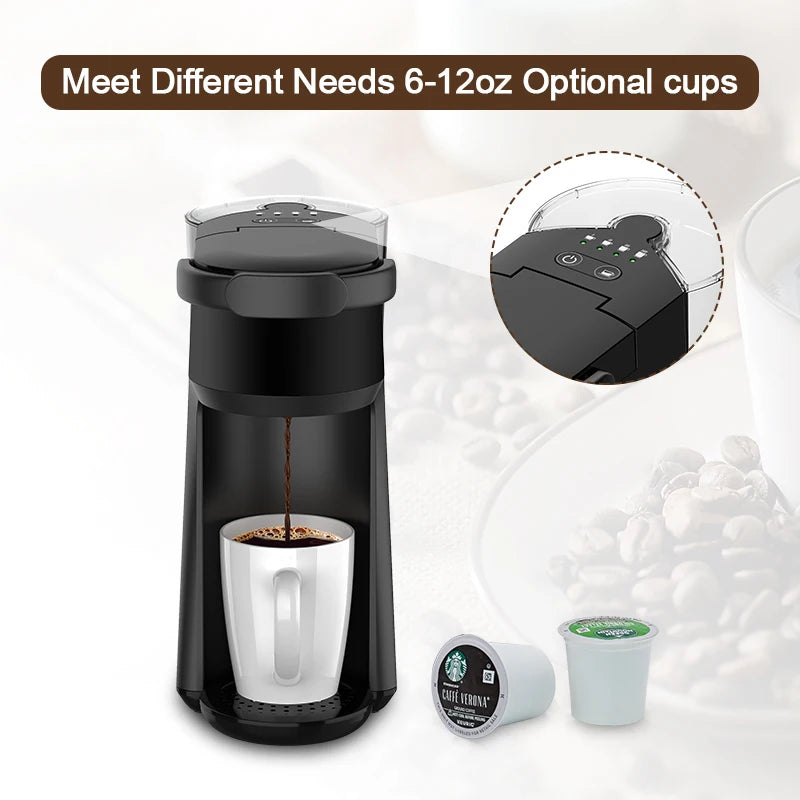 DUTRIEUX 3-in-1 K-Cup Capsule Coffee Maker | Espresso Machine Capsule Coffee Maker P3