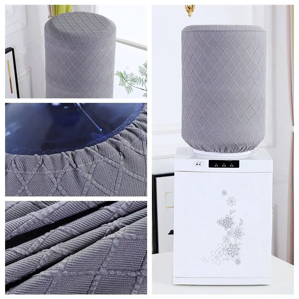 Stretchy Water Dispenser Bucket Dustproof Cover – Plush Sleeve Appliance Dust Cover P3