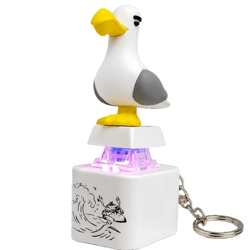 Luminous Clicky Keycap Keychain LED Fidget Toy for Adults Fidget Keychain Toy P3