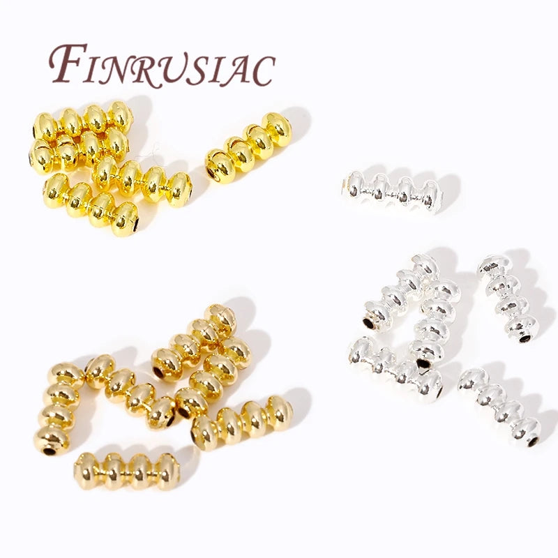 14K/18K Gold Plated Irregular Spacer Beads – DIY Jewelry Making Jewelry Spacer Beads P3
