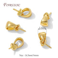 18K Gold Plated Brass Bail Pearl Mount – DIY Jewelry Findings Jewelry Bail Findings P3 18K Gold Plated 10 pcs