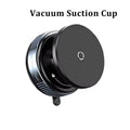 K007 360° Magnetic Car Phone Holder | Foldable Vacuum Mount Car Phone Mount P3 black1