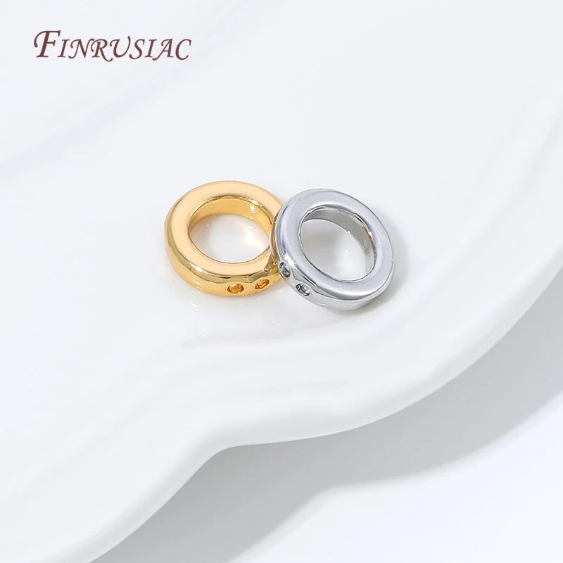18K Gold Plated Brass Cord End Beads – 4mm DIY Jewelry Findings Jewelry Findings P3