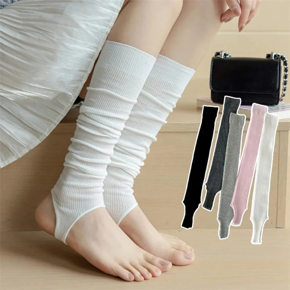 Women's Knee High Socks – Thin Breathable Calf Leg Warmers Knee High Socks P3