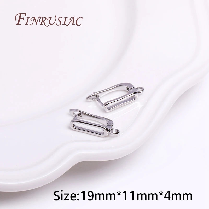 18K Gold Plated Lever Back Earring Hooks | DIY Jewelry Findings Earring Findings P3