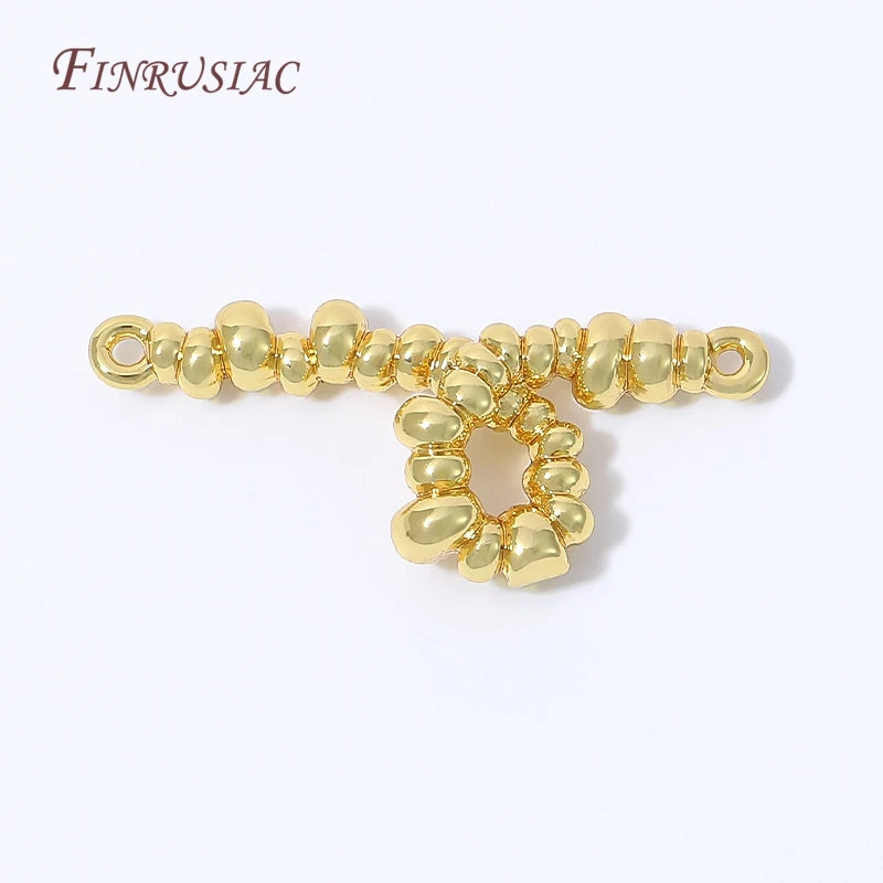18K Gold Plated Bar Connector – DIY Jewelry Link Findings Jewelry Connector Findings P3