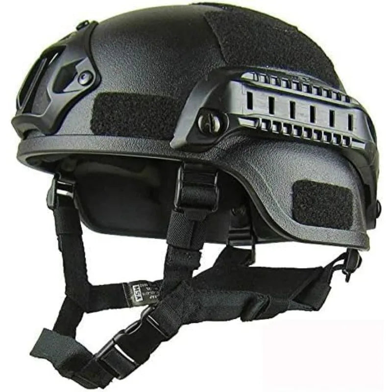 Tactical MICH Full Face ABS Helmet – Goggles & NVG Bracket Tactical Airsoft Helmet P3 Default Title