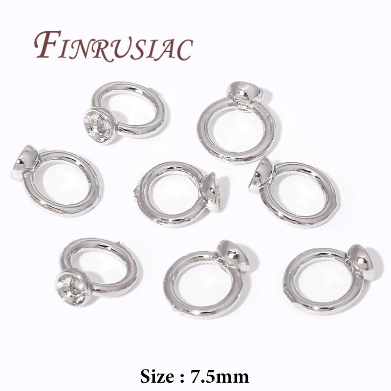 18K Gold Plated Crimp Beads & Cover Findings | DIY Jewelry