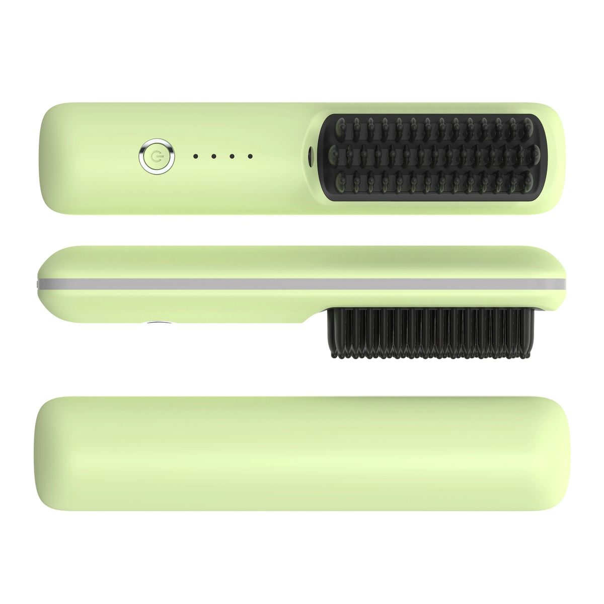 Cordless Ceramic Ionic Hair Straightener Brush | USB Rechargeable Hair Straightener Brush P3