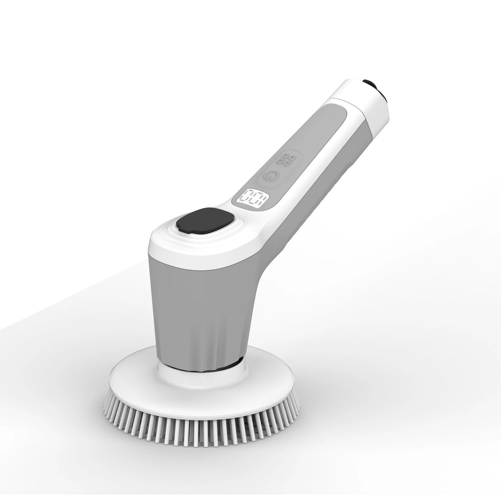 Electric Spin Cleaning Brush | Spray, Cordless, IP68, Interchangeable Electric Cleaning Brush P3