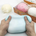 Giant Fluid Cheese Ball Slow Rebound Squeeze Toy 9cm Squeeze Fidget Toy P3 Blue