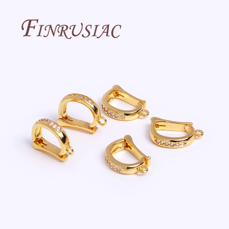 18K Gold Plated Charm Bail Spacer Beads – DIY Jewelry Findings Jewelry Making Findings P3