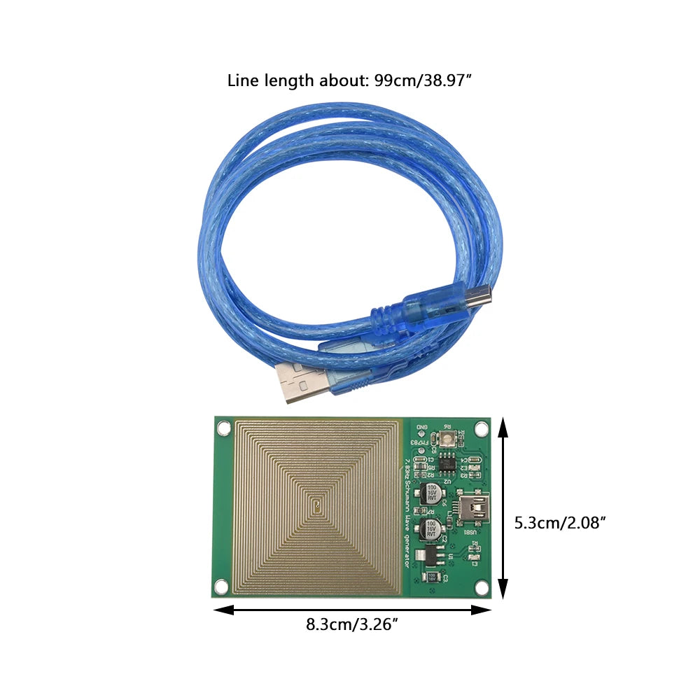 Gaqqee 7.83Hz Schumann Resonance Generator | Mini USB Signal Generator P3