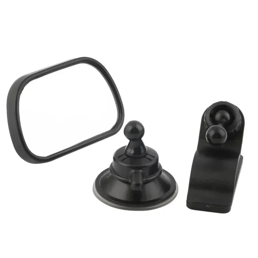 2-in-1 Adjustable Baby Car Mirror – Wide Angle Convex View Baby Car Mirror P3