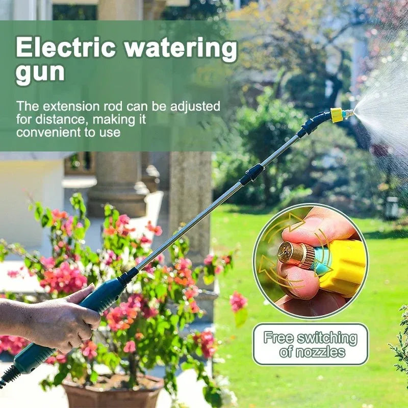 NOCCLILI Electric Garden Sprayer 2400mAh – 3 Mist Nozzles Electric Garden Sprayer P3