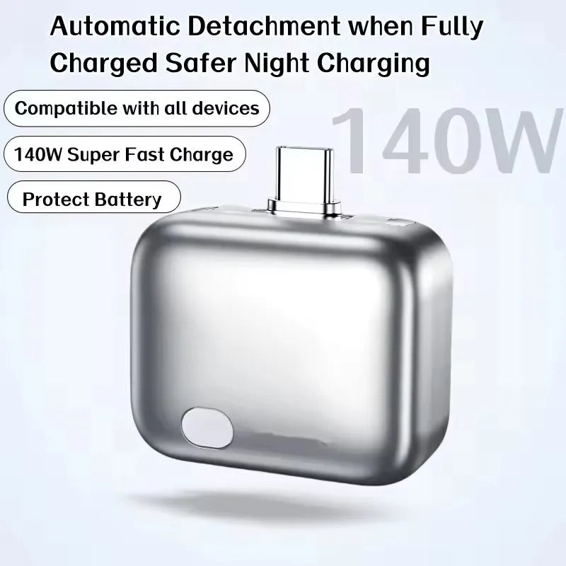 140W USB-C Smart Charger | Auto-Disconnect Overcharge Protection USB-C Smart Charger P3