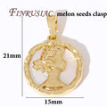 18K Gold Plated Shell Butterfly Charms | DIY Jewelry Pendants Jewelry Pendant Charms P3 18K Real Gold Plated 1 piece