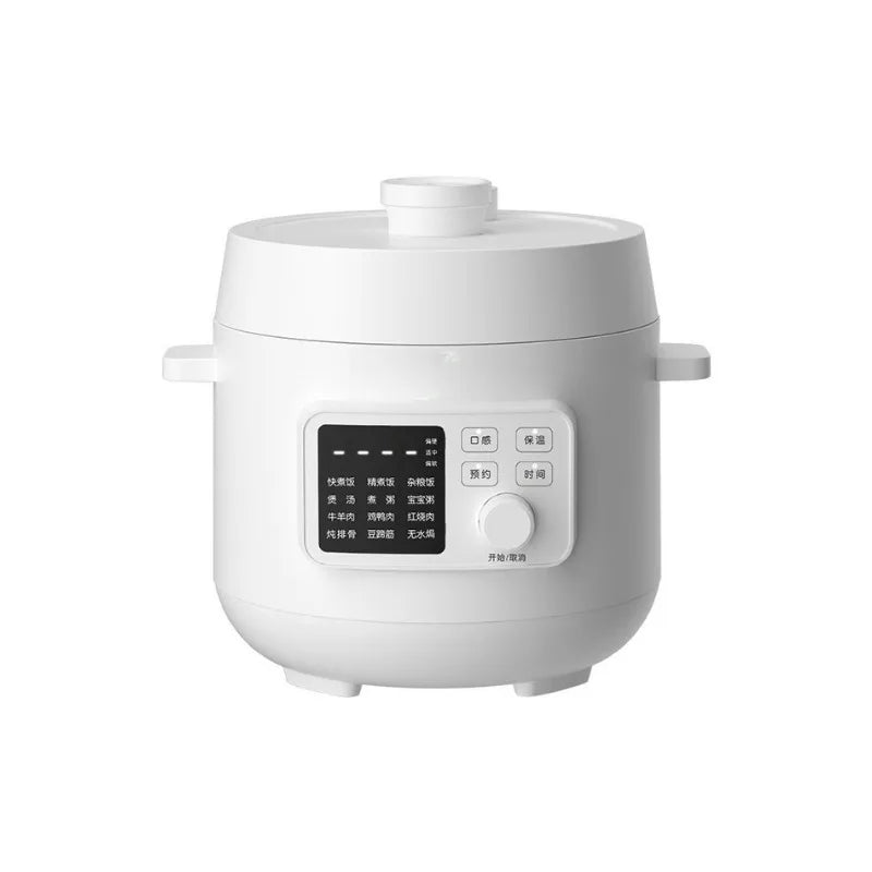 DUTRIEUX Mini Multi-Function Pressure Rice Cooker | Under 3L Electric Pressure Cooker P3 white-CN