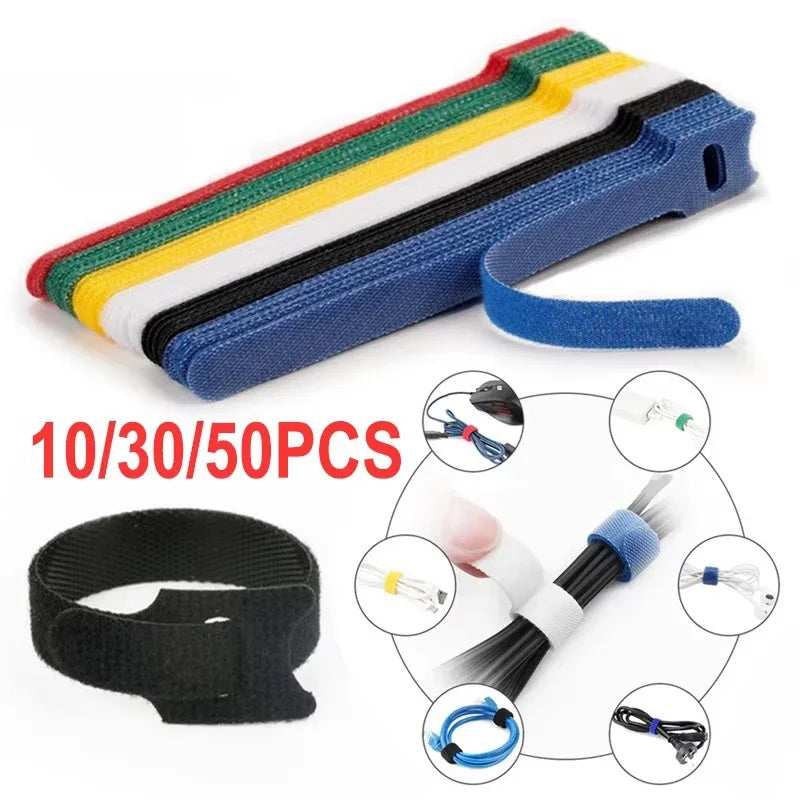 Nylon Wire Ties Cable Organizer Set – 10/30/50 Pack Cable Management Ties P3