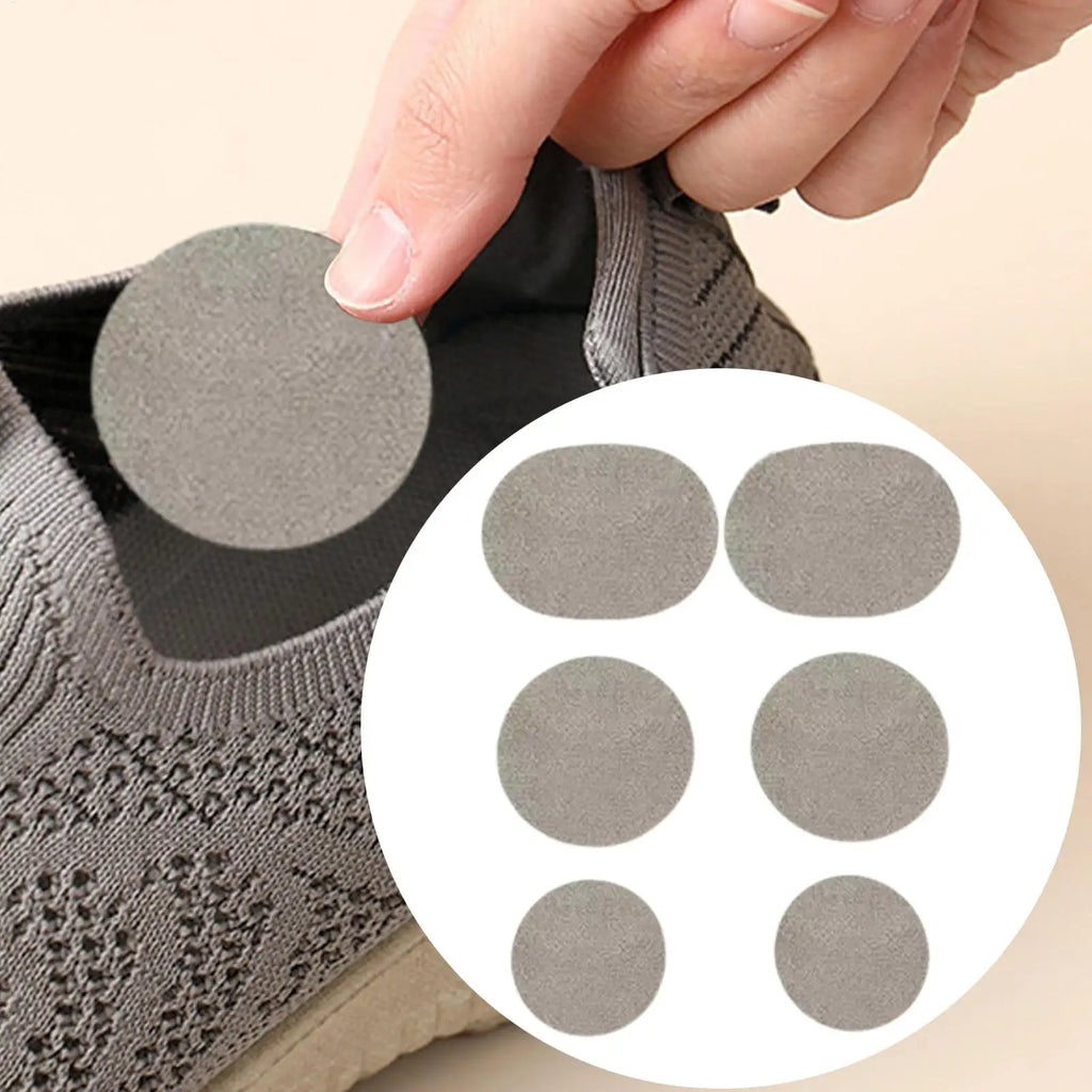 6-Pack Self-Adhesive Shoe Repair Patches – Heel & Toe Fix Shoe Repair Patches P3