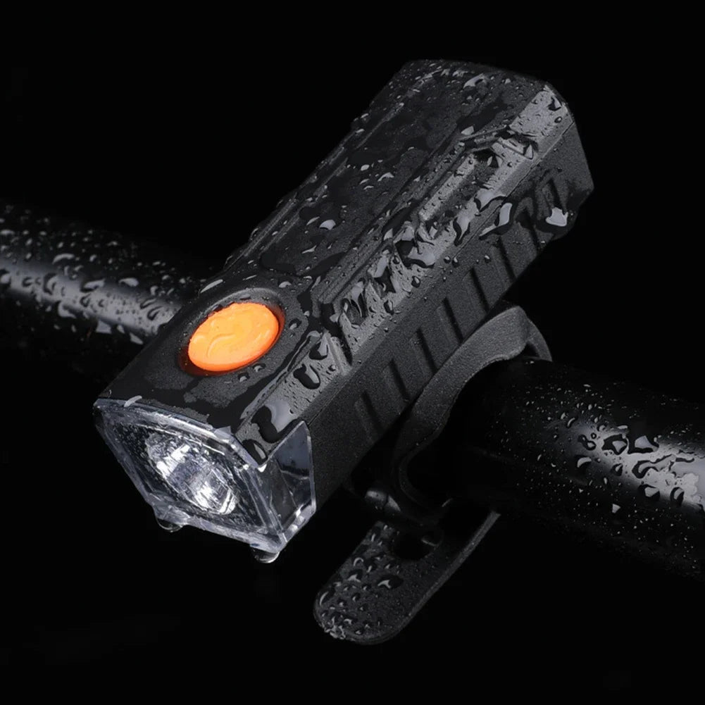 USB Rechargeable Bike Front Light | 180LM, 3 Modes, IPX6 Bicycle Headlight P3