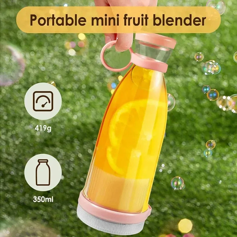 NOCCLILI Portable Mini USB Rechargeable Blender Bottle Portable Blender P3