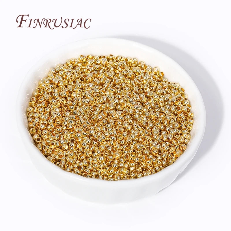 2.5mm 18K Gold Plated Crimp End Beads | DIY Jewelry Findings Jewelry Findings P3